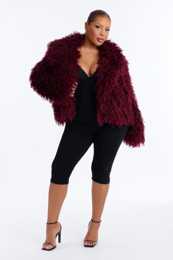 Ladies Kit Wine Coat