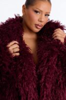 Ladies Kit Wine Coat