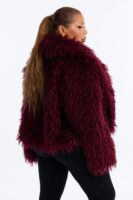 Ladies Kit Wine Coat