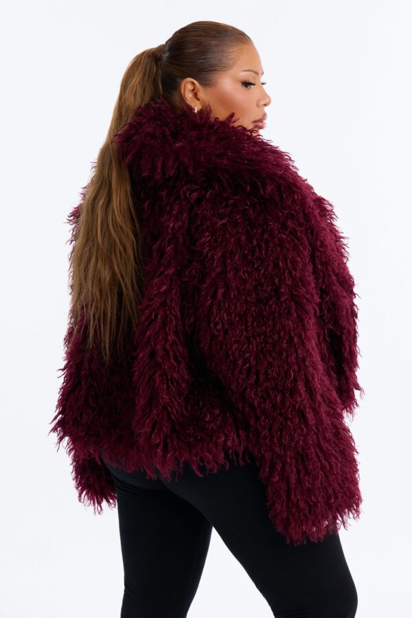 Ladies Kit Wine Coat