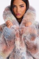 Coat in 100% polyester