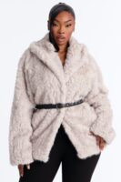 Heather Grey Belt Coat