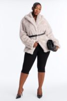 Heather Grey Belt Coat