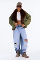 Ladies Kit Olive Jacket
