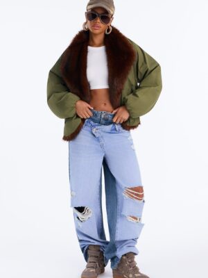 Ladies Kit Olive Jacket
