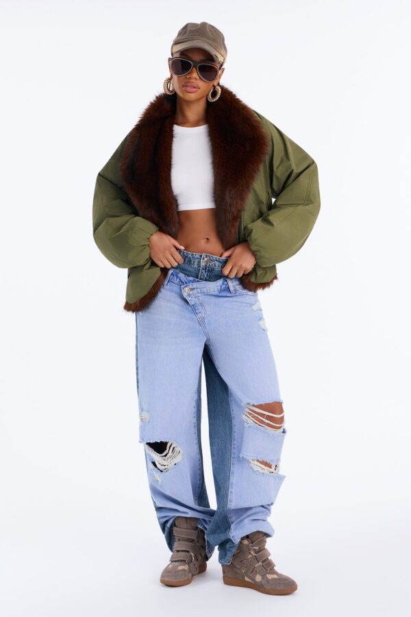 Ladies Kit Olive Jacket