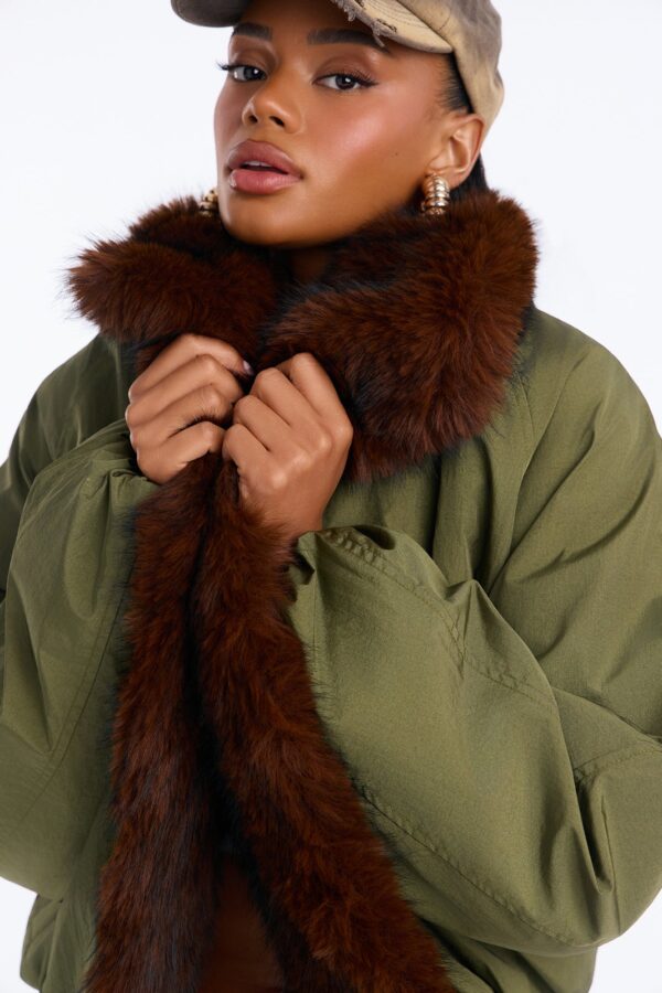 Ladies Kit Olive Jacket