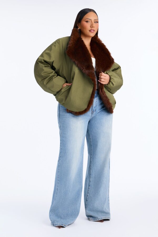Ladies Kit Olive Jacket