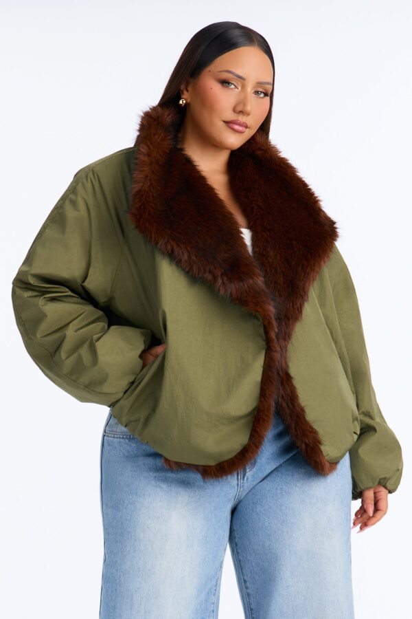 Ladies Kit Olive Jacket