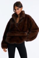 Brown Oversized Pullover