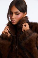 Brown Oversized Pullover