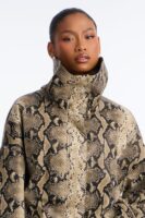 Ladies Kit Taupe Coat