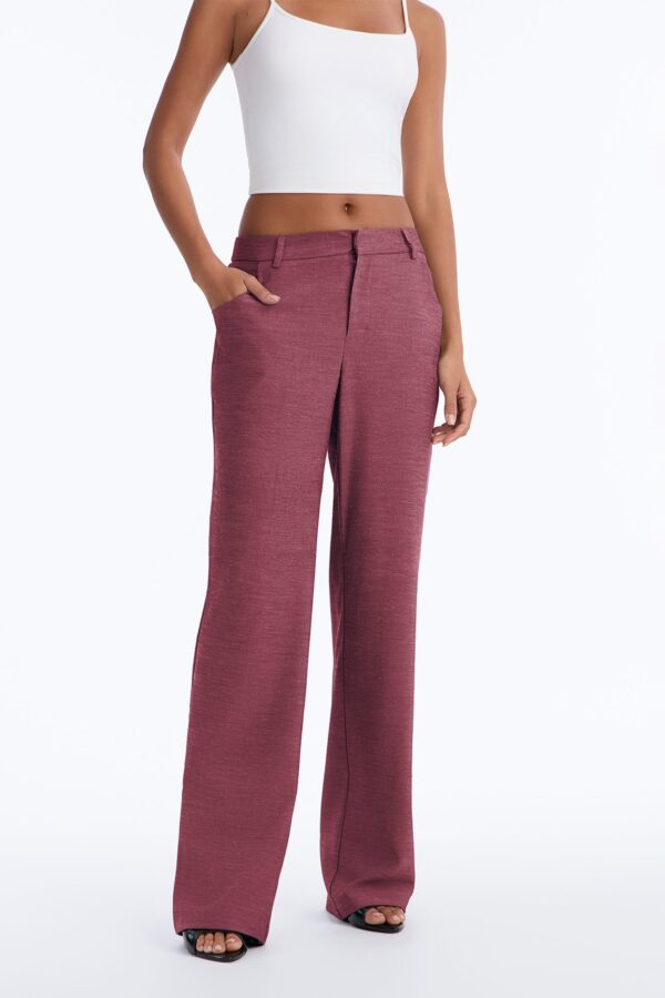 Pants with a linen