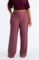 Pants with a linen