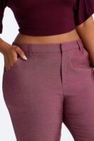 Pants with a linen