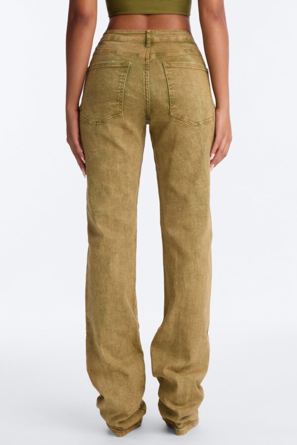 Pants in Olive 97% cotton