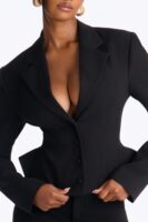 Blazer with a cropped