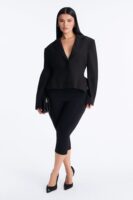 Blazer with a cropped
