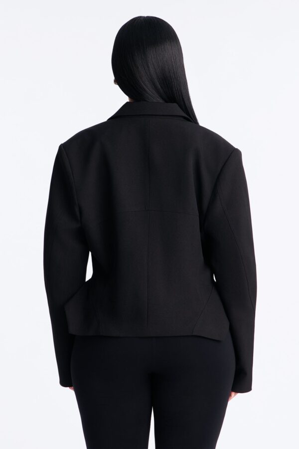 Blazer with a cropped