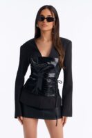 Blazer in Black 98% polyester