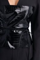 Blazer in Black 98% polyester