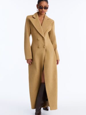 Ladies Kit Camel Coat
