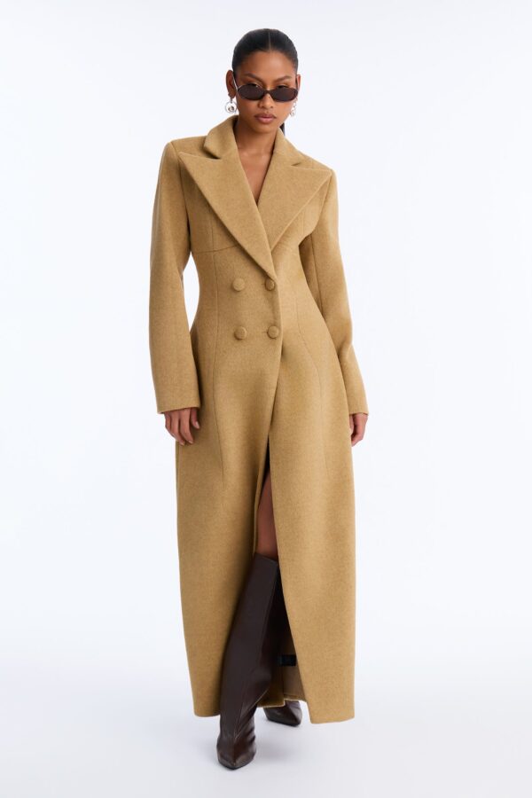Ladies Kit Camel Coat