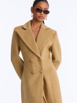 Ladies Kit Camel Coat