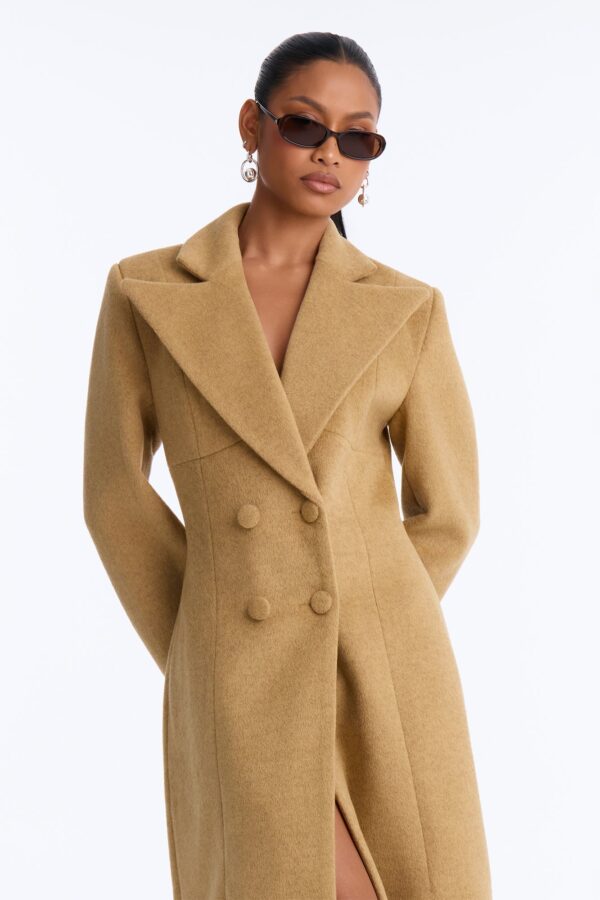 Ladies Kit Camel Coat