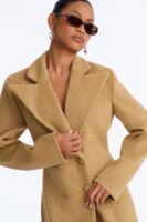 Ladies Kit Camel Coat