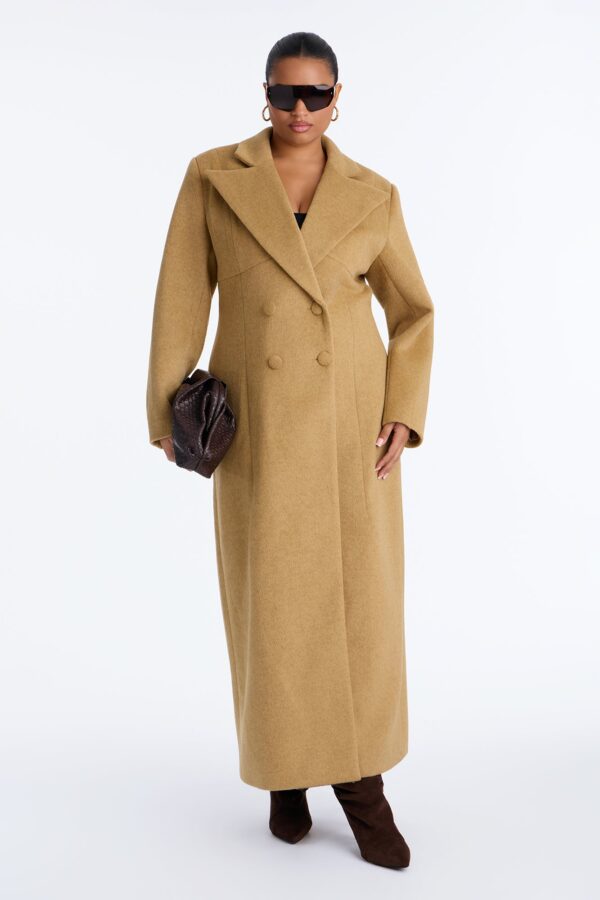 Ladies Kit Camel Coat