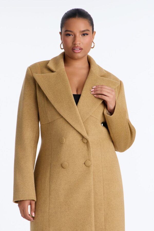 Ladies Kit Camel Coat