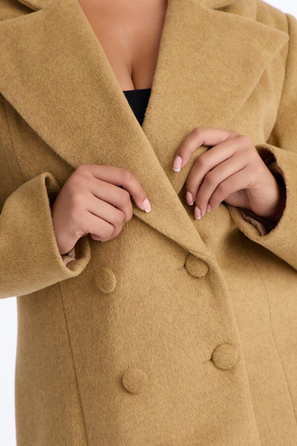 Ladies Kit Camel Coat