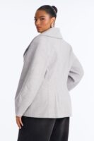 Coat in Heather Grey