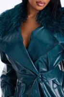 Maxi Coat in Green