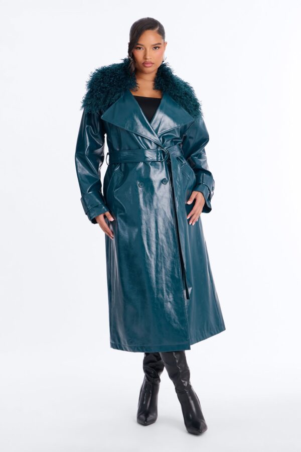 Maxi Coat in Green
