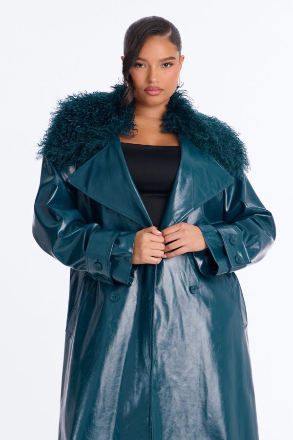 Maxi Coat in Green