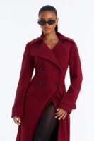 Coat in 90% polyester
