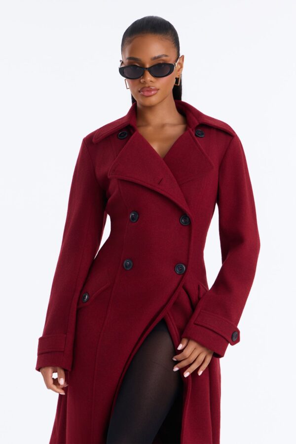 Coat in 90% polyester