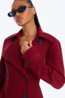 Coat in 90% polyester