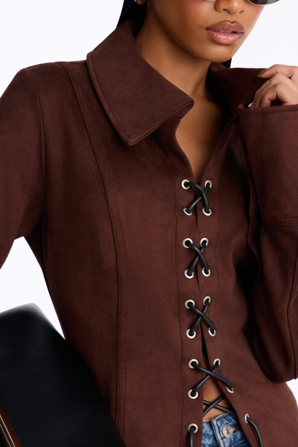 Chocolate Coat with maxi