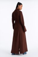 Chocolate Coat with maxi