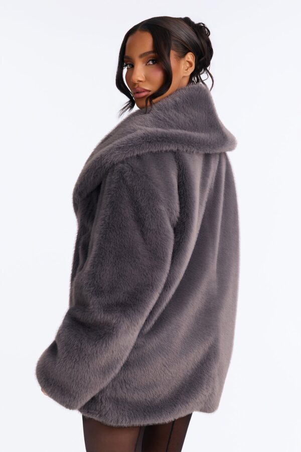 Ladies Kit Charcoal Coat