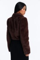 Brown Cropped Coat