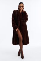 Ladies Kit Chocolate Coat