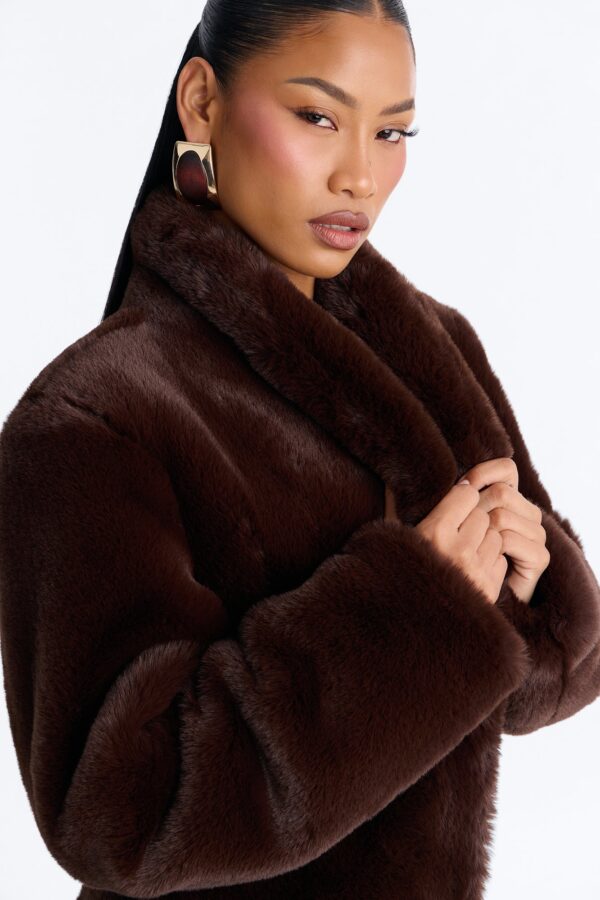Ladies Kit Chocolate Coat