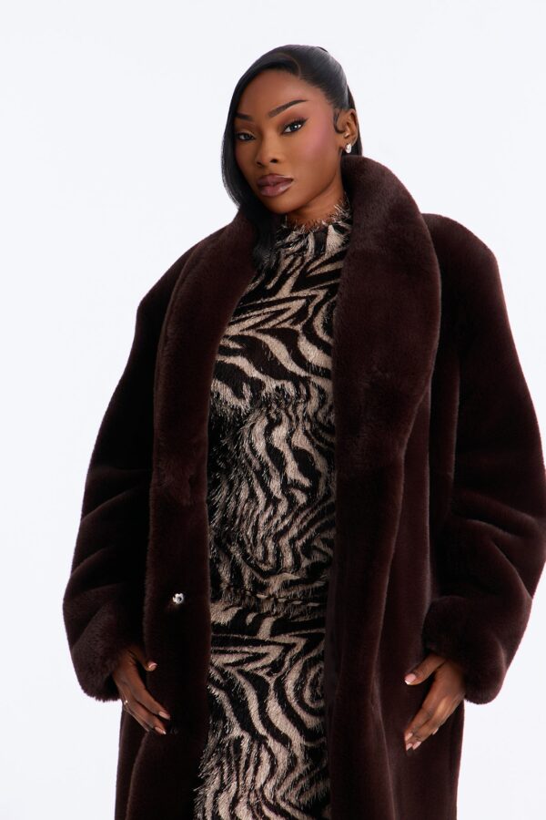 Ladies Kit Chocolate Coat