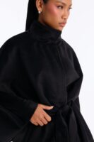 Ladies Kit Black Coat