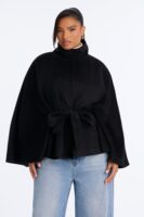 Ladies Kit Black Coat