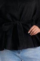Ladies Kit Black Coat